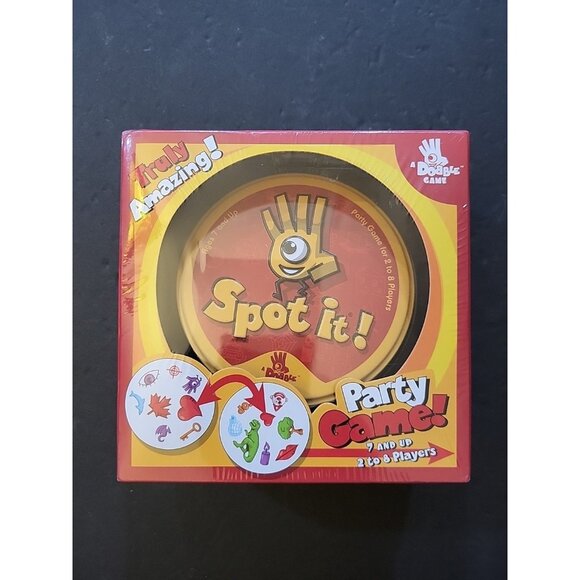Spot It! Amazing Original Edition Family Party Card Game Matching Asmodee NEW - Picture 1 of 6